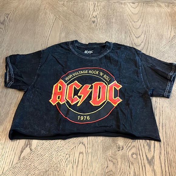 AC/DC | Tops | Acdc High Voltage Rock N Roll 976 Tour Uk Lock Up Your ...